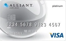 Alliant Visa Platinum Credit Card card