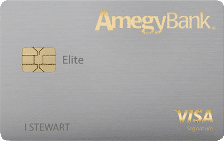 Amegy Bank® Elite Visa® Credit Card card