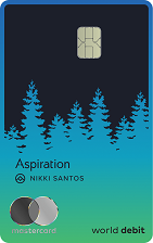 Aspiration Debit Card card