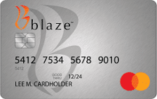 Blaze Mastercard® Credit Card card