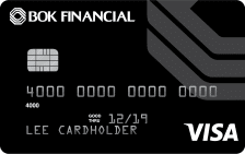 BOK Financial Visa® Platinum Card card
