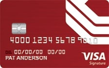 BOK Financial Visa Signature® College Real Rewards Card card