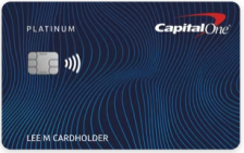Capital One Platinum Secured Credit Card card