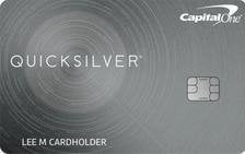 Capital One Quicksilver Cash Rewards Card card