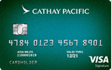 Cathay Pacific Visa Signature Card card