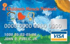 Childrens Miracle Network Visa Platinum card