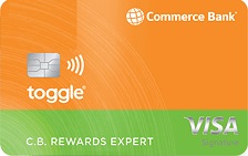 Commerce Bank toggle® Card card