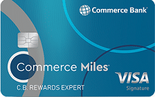 Commerce Miles® Visa Signature card