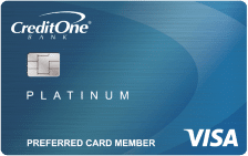 Credit One Bank® Platinum Visa® for Rebuilding Credit card