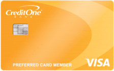 Credit One Bank Secured Card card