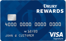 Drury Rewards® Visa® Card card