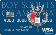 Eagle Scout Visa® Rewards Credit Card card