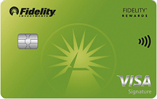 Fidelity® Rewards Visa Signature® card