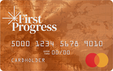 First Progress Platinum Select Mastercard® Secured Credit Card card