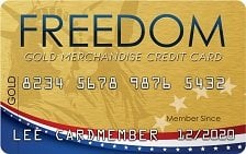 Freedom Gold Card card