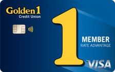 Golden 1 Member Rate Advantage Visa® Card card
