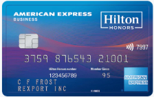 Hilton Honors American Express Business Card card