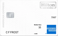 Hilton Honors American Express Card card