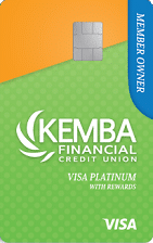 Kemba Platinum Visa with Rewards card