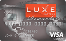 LUXE Hotels Rewards Visa Signature® card
