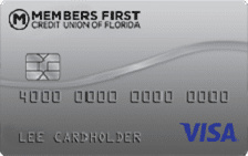 Members First Visa Platinum with No Annual Fee Card card