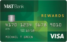 M&T Visa Credit Card with Rewards card