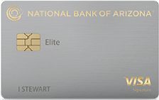 National Bank of Arizona Elite Credit Card card