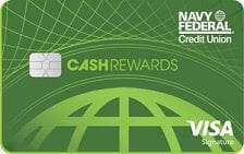 Navy Federal Visa cashRewards Card card