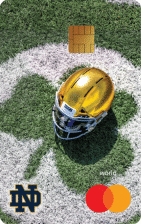 Notre Dame PRO Credit Card card