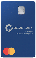 Ocean Bank Business Rewards Preferred Credit Card card