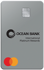 Ocean Bank International Platinum Rewards Card card