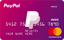 PayPal Prepaid Mastercard card