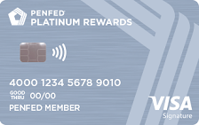 PenFed Platinum Rewards VISA Signature® Card card