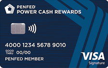 PenFed Power Cash Rewards VISA Signature® Card card
