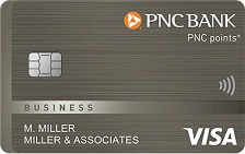 PNC points® Visa® Business Credit Card card