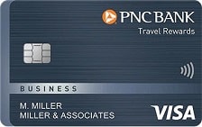 PNC Travel Rewards Visa® Business Credit Card card