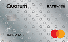 Quorum RateWise Mastercard® card