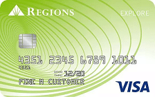 Regions Explore Visa® Credit Card card