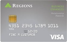 Regions Visa® Business Enhanced Credit Card card
