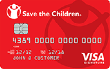 Save the Children Visa® Signature card