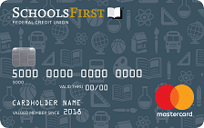 SchoolsFirst FCU School Employee Mastercard card