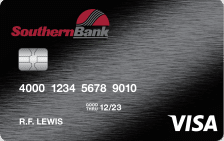 Southern Bank Visa® Platinum Credit Card card