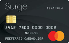 Surge® Platinum Mastercard® card