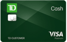 TD Cash Credit Card card