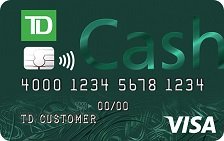TD Cash Secured Credit Card card