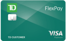 TD FlexPay card