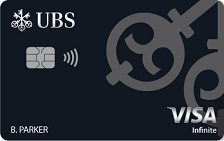 UBS Visa Infinite Credit Card card