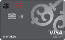 UBS Visa Signature Credit Card card