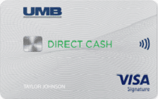 UMB Direct Cash® Visa® Signature Credit Card card