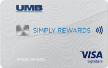 UMB Simply Rewards Visa® Credit Card card